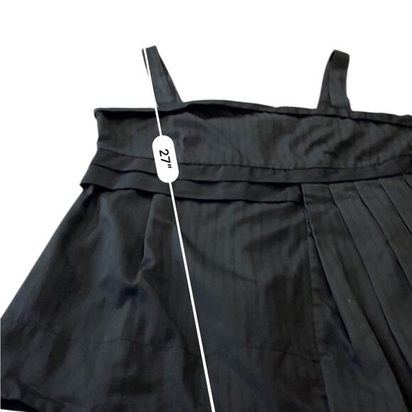 Marc By Marc Jacobs peplum pleated Black blouse Size 6 - Picture 11 of 13